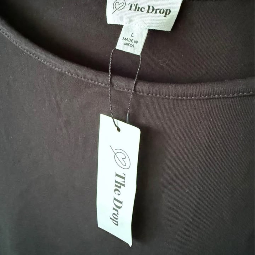 The Drop Womens Dia Mixed Fabric Midi Tank Maxi Dress size L - Picture 6 of 8